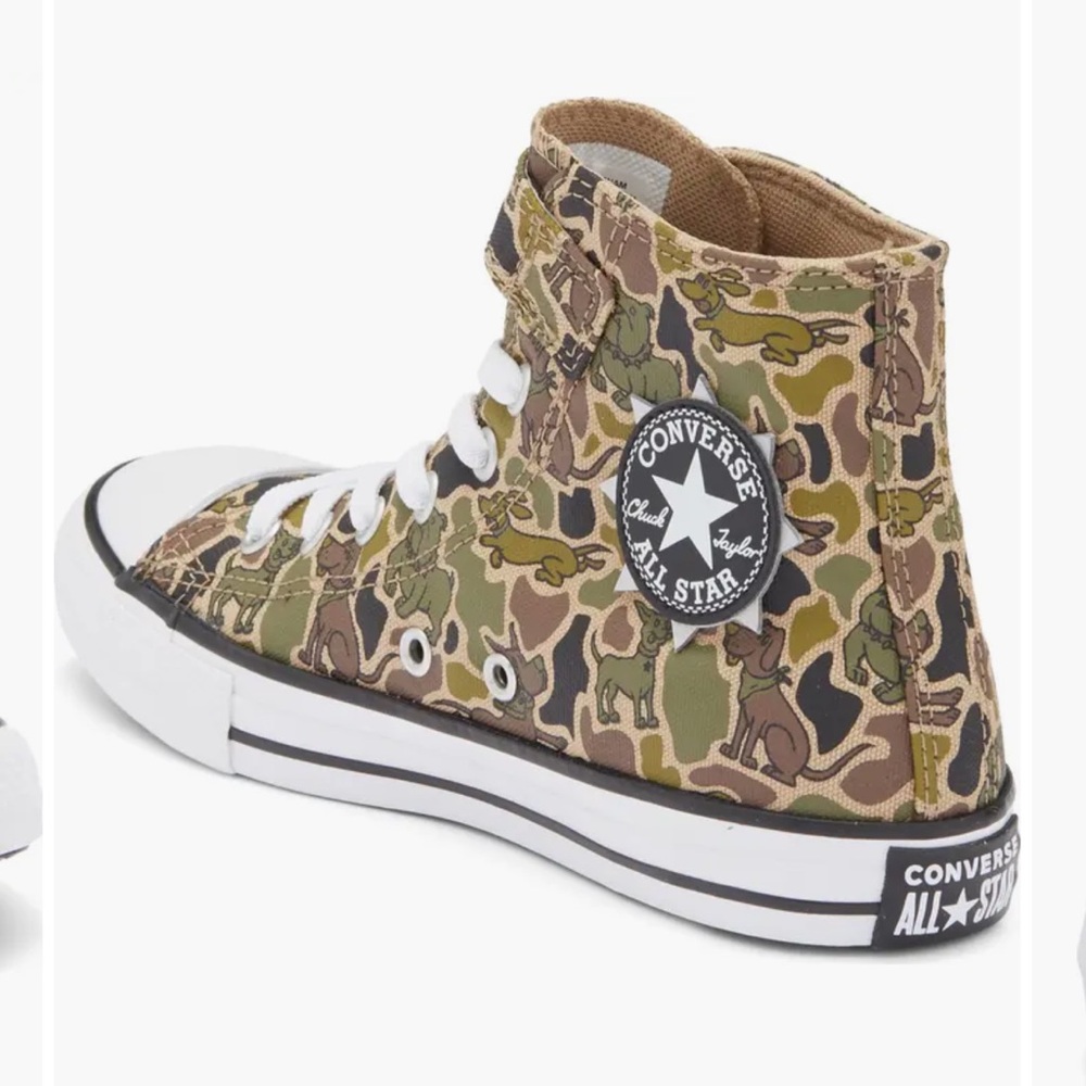 Converse Kids' Chuck Taylor All Star Dog Print Nomad High Top Sneakers